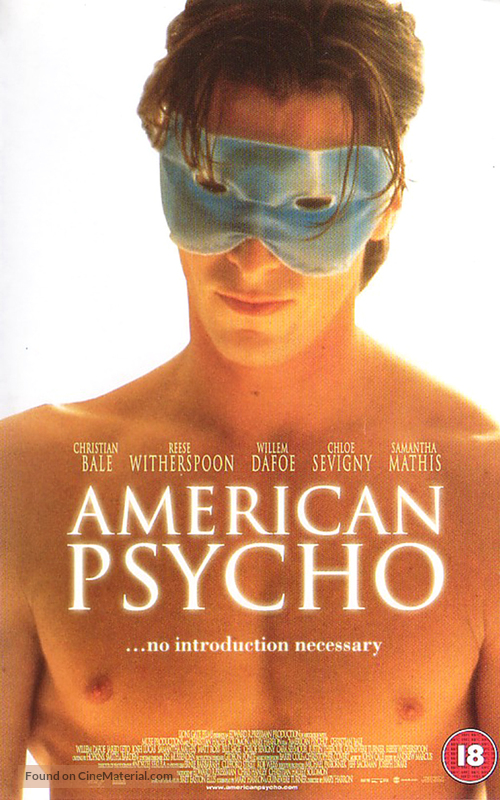 American Psycho - British Movie Poster
