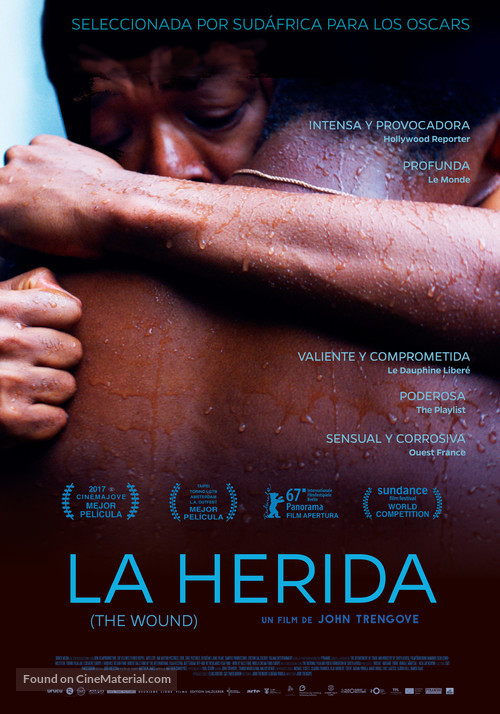 Inxeba - Spanish Movie Poster