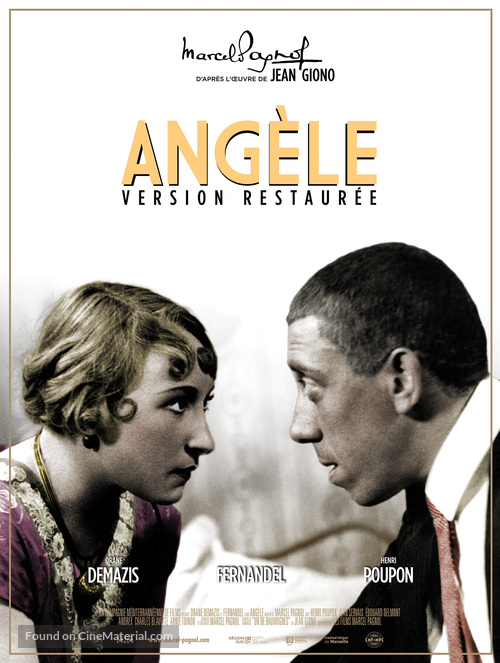 Ang&egrave;le - French Movie Poster