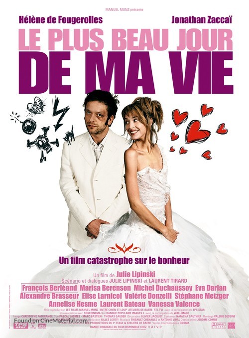 Plus beau jour de ma vie, Le - French Movie Poster