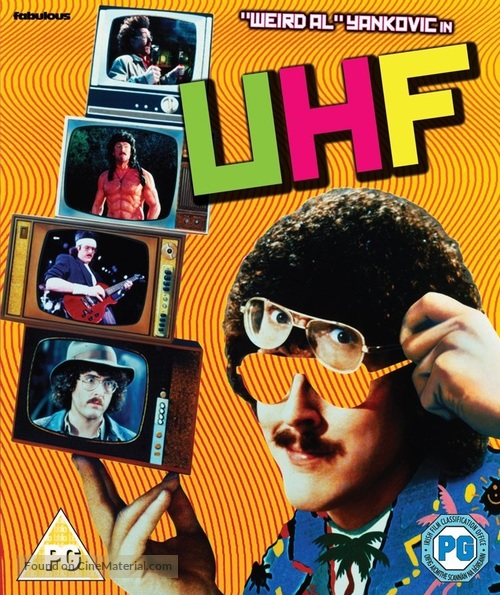 UHF - British Blu-Ray movie cover