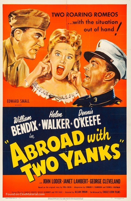Abroad with Two Yanks - Movie Poster