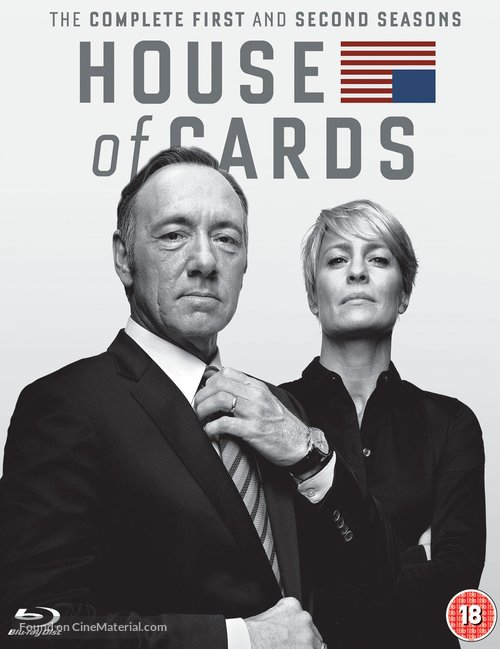 &quot;House of Cards&quot; - British Blu-Ray movie cover