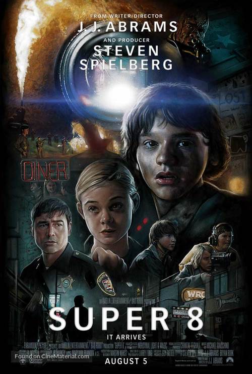 Super 8 - British Movie Poster