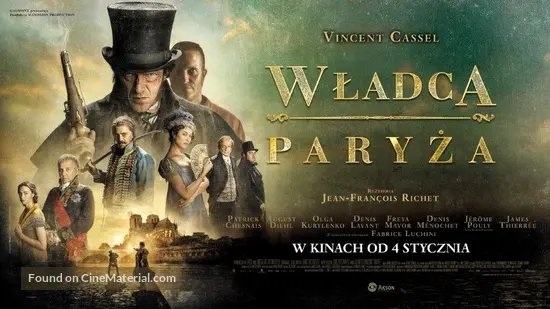 L Empereur De Paris 18 Polish Movie Poster