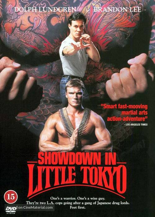 Showdown In Little Tokyo - British Movie Cover
