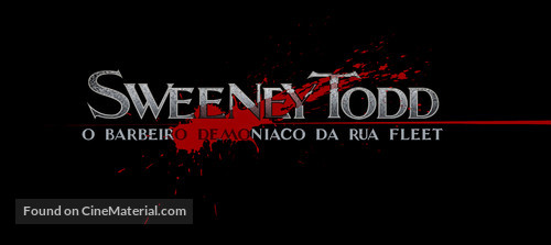 Sweeney Todd: The Demon Barber of Fleet Street - Brazilian Logo