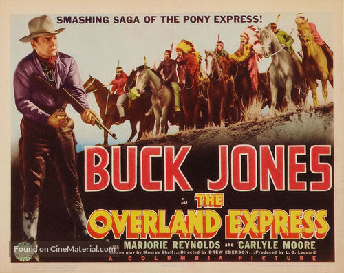 The Overland Express - Movie Poster