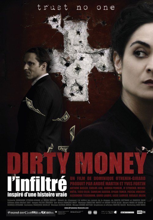 Dirty money, l&#039;infiltr&eacute; - French Movie Poster