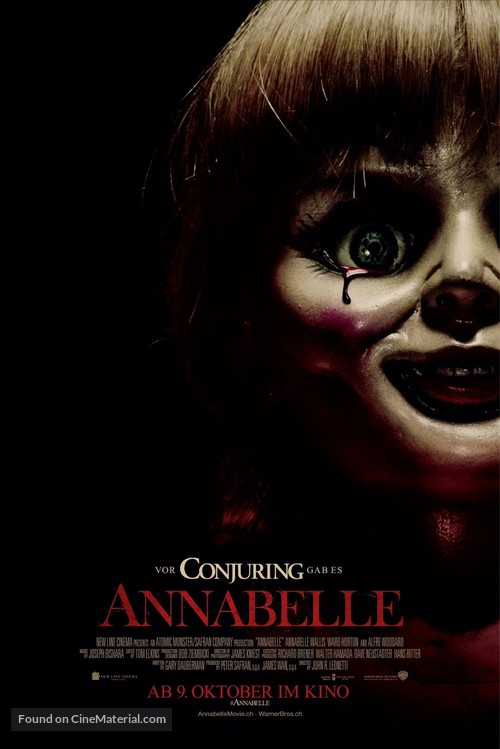 Annabelle - Swiss Movie Poster