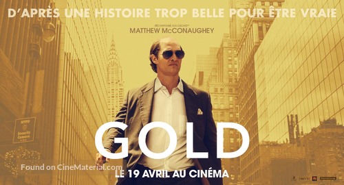 Gold - French Movie Poster