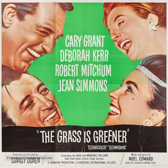 The Grass Is Greener 1960 Movie Poster