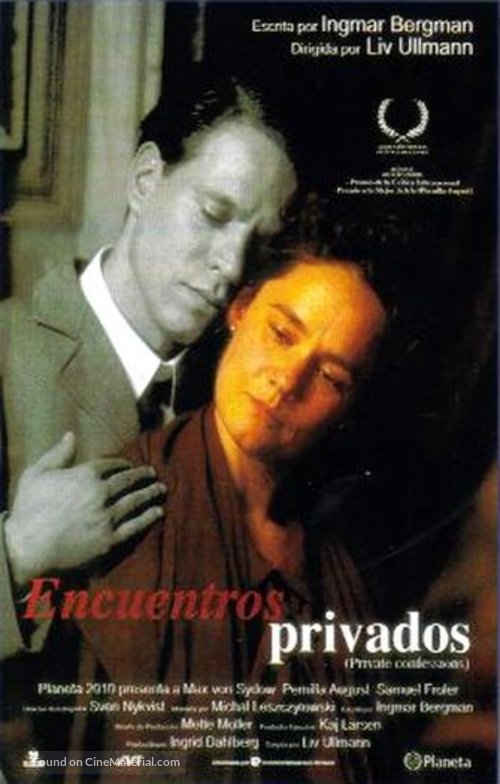 Enskilda samtal - Spanish poster