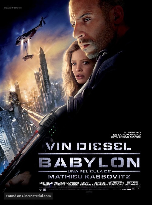 Babylon A.D. - Spanish Movie Poster