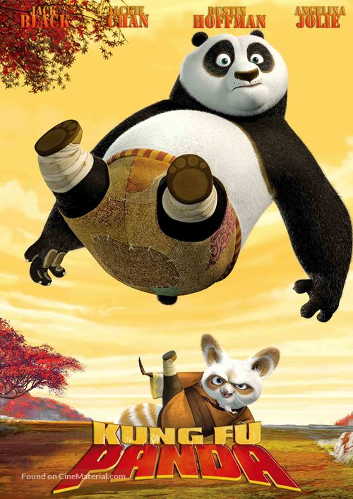 Kung Fu Panda (2008) dvd movie cover