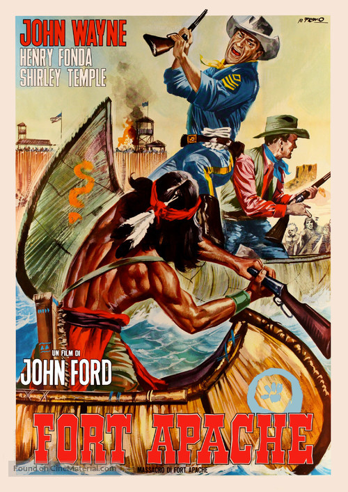 Fort Apache - Italian Movie Poster