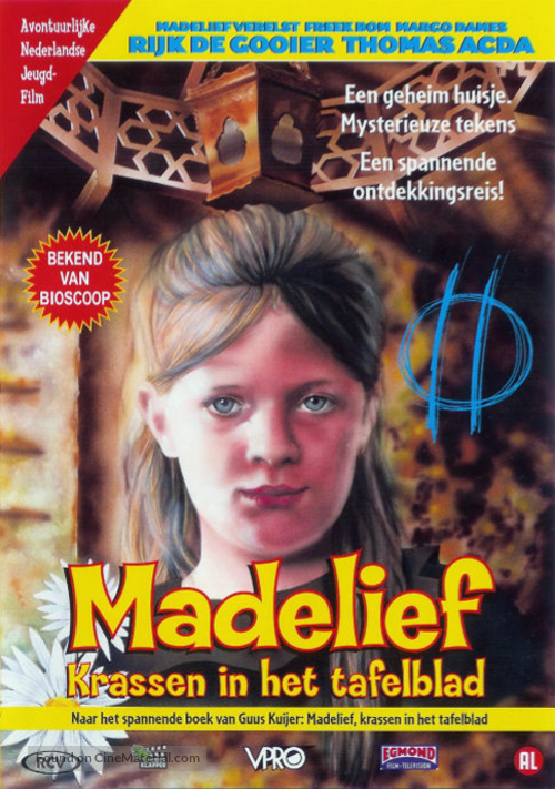 Madelief: Krassen in het tafelblad - Dutch DVD movie cover