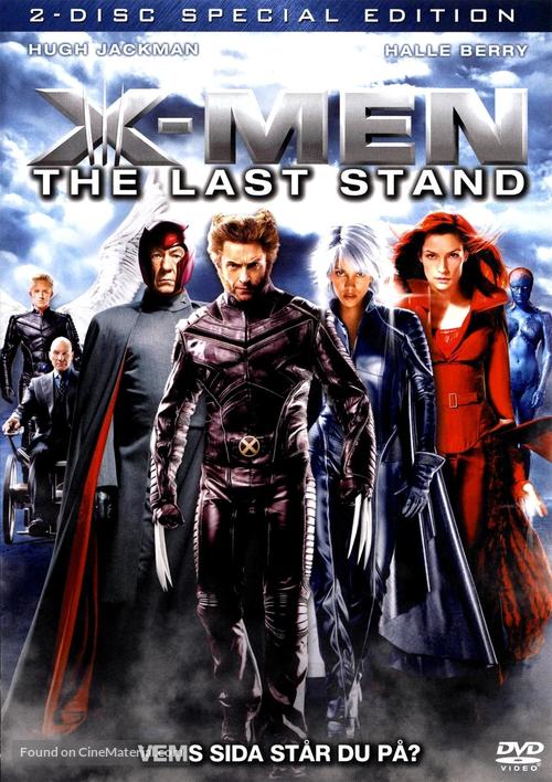 X-Men: The Last Stand - Swedish Movie Cover