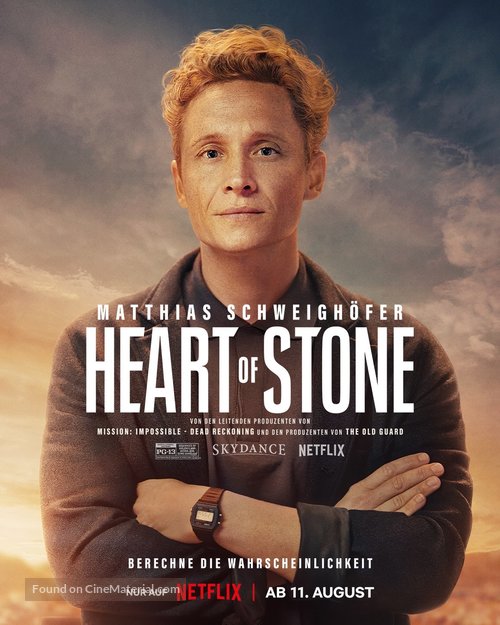 Heart of Stone - Danish Movie Poster