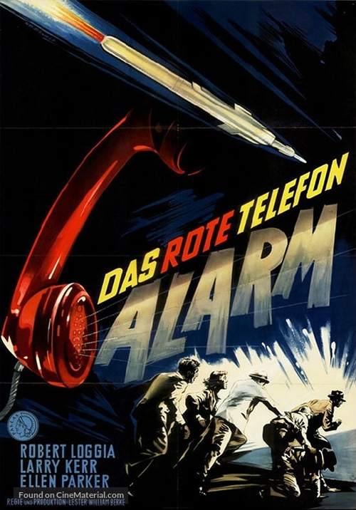 The Lost Missile - German Movie Poster