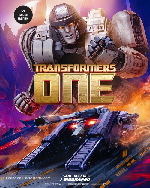 Transformers One - Danish Movie Poster