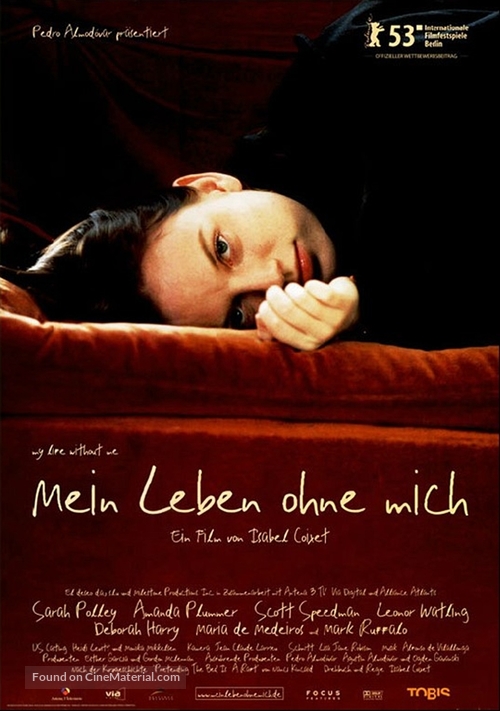 My Life Without Me - German Movie Poster
