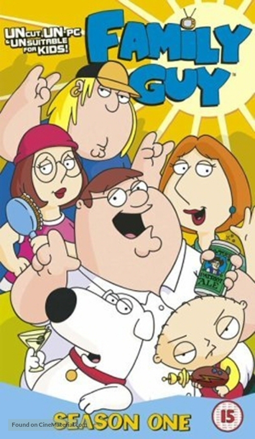 &quot;Family Guy&quot; - British VHS movie cover