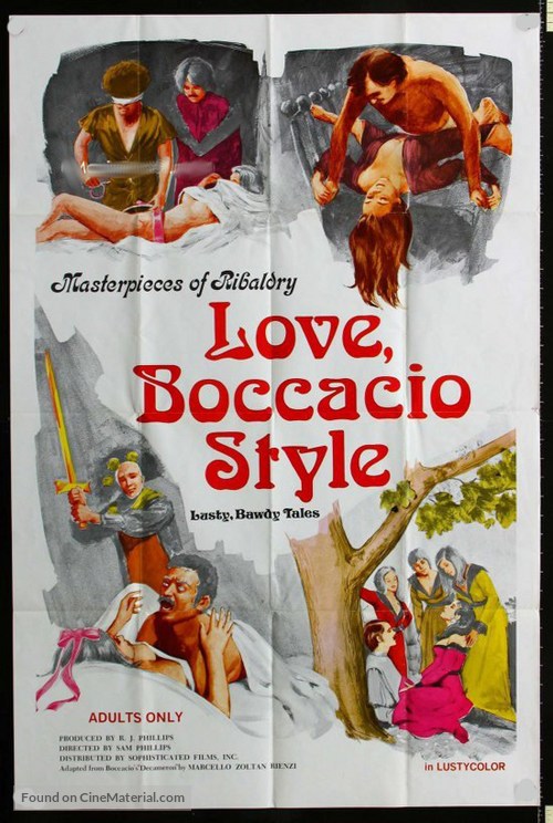 Love Boccaccio Style - Movie Poster