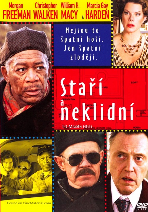 The Maiden Heist - Czech DVD movie cover