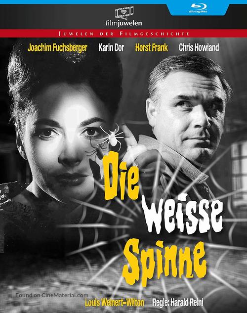 Die weisse Spinne - German Blu-Ray movie cover