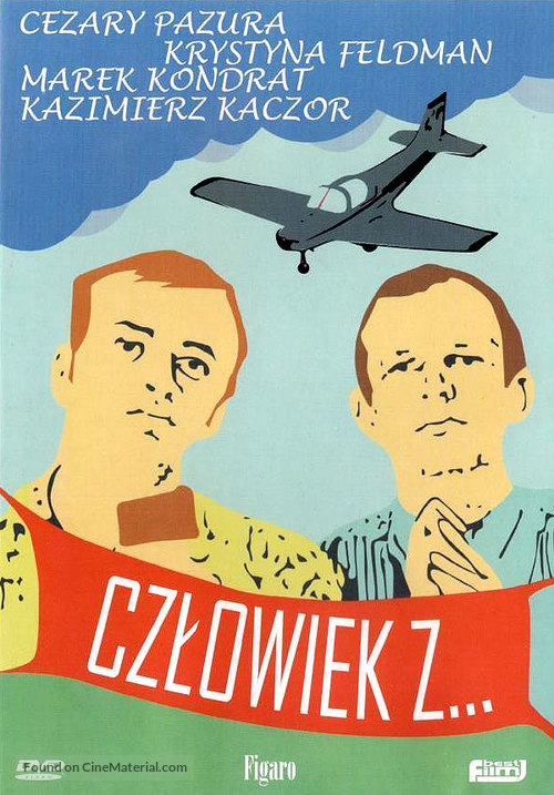 Czlowiek z... - Polish DVD movie cover