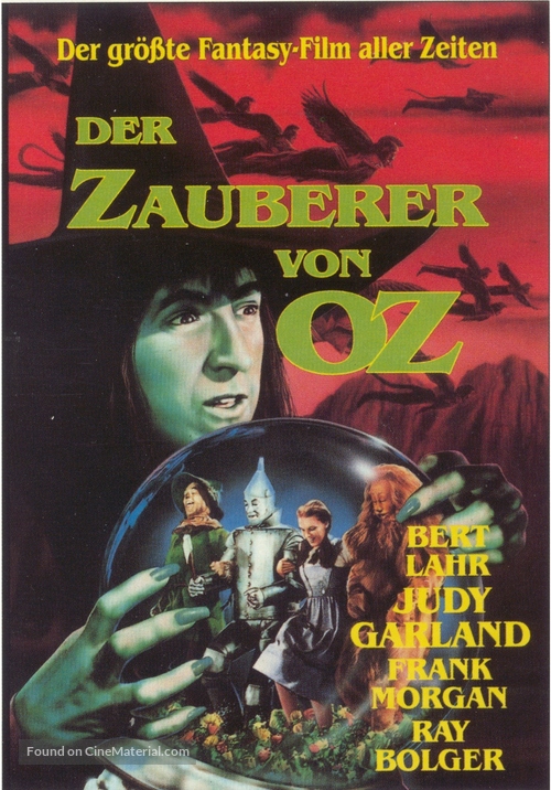 The Wizard of Oz - German DVD movie cover