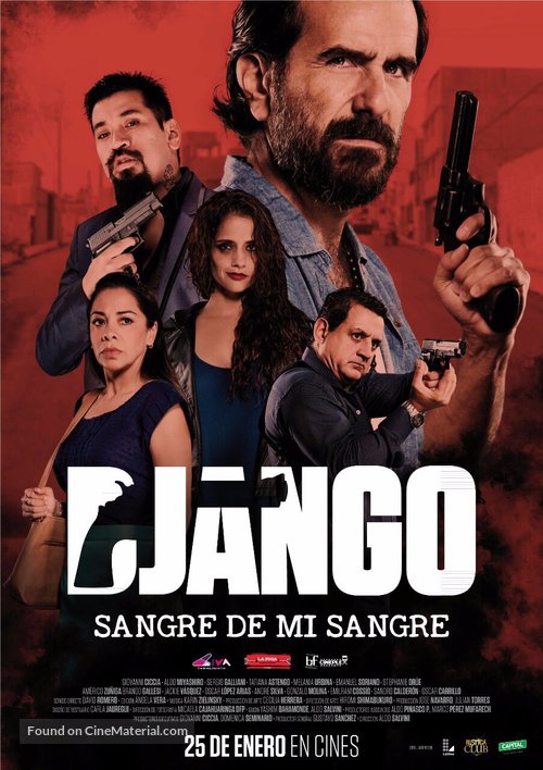 Django: sangre de mi sangre - Peruvian Movie Poster