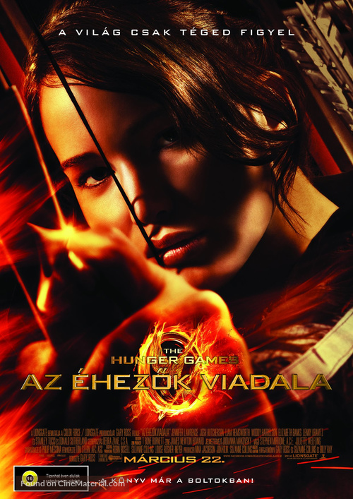 The Hunger Games - Hungarian Movie Poster