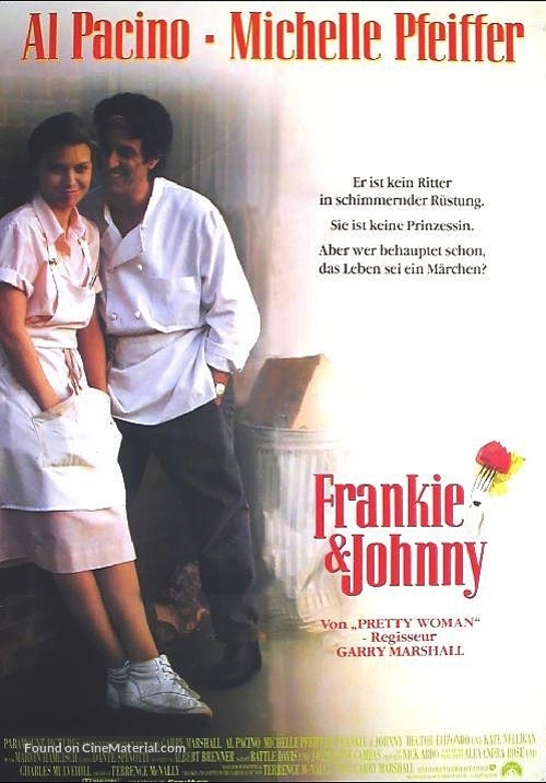 Frankie and Johnny - German Movie Poster