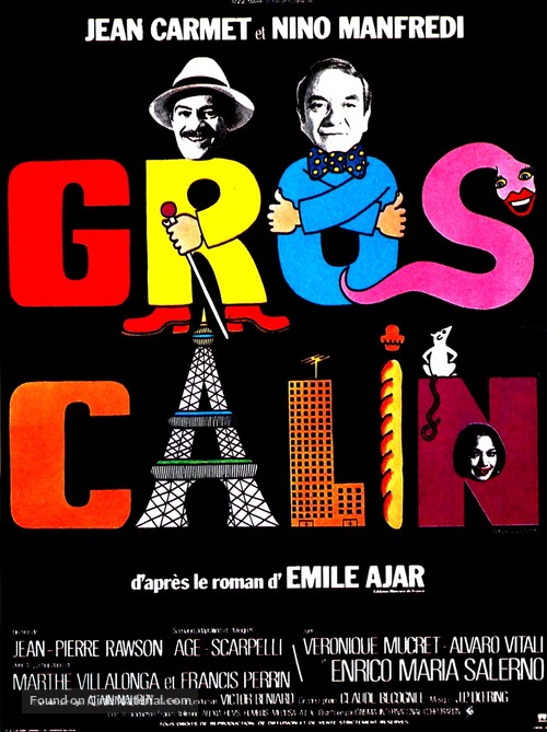 Gros c&acirc;lin - French Movie Poster