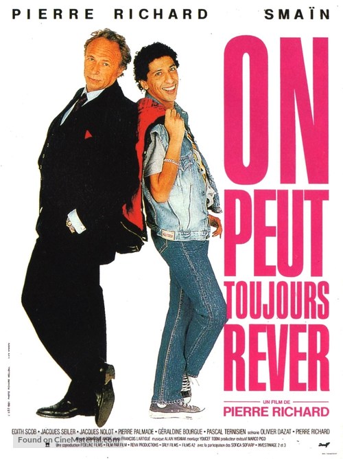 On peut toujours r&ecirc;ver - French Movie Poster