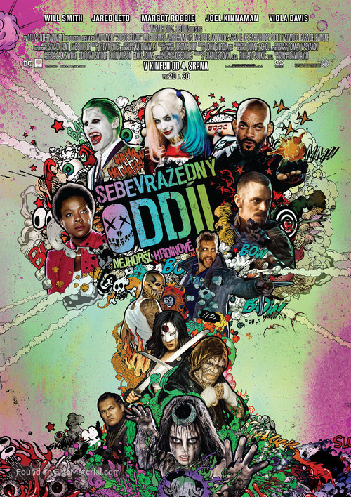 Suicide Squad - Czech Movie Poster