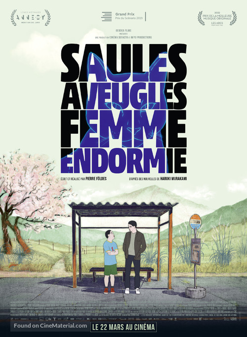 Saules aveugles, femme endormie - French Movie Poster