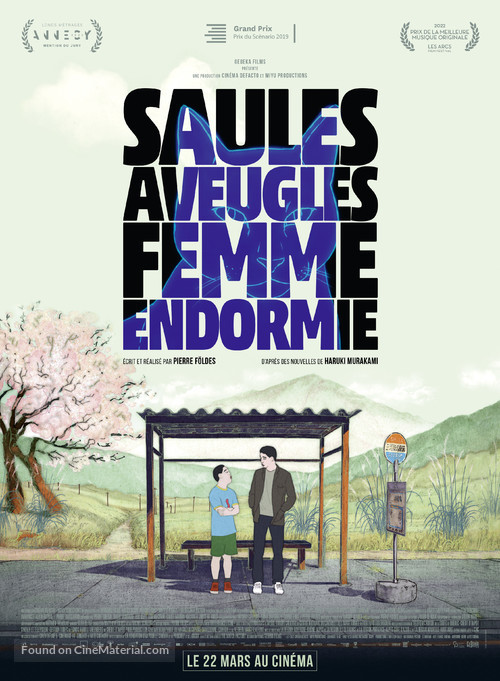 Saules aveugles, femme endormie - French Movie Poster