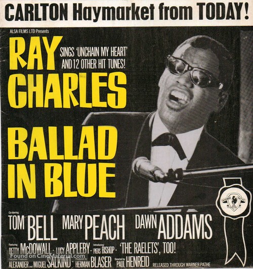 Ballad in Blue - British Movie Poster