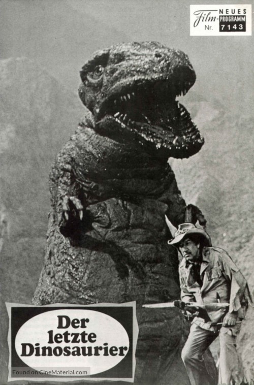 The Last Dinosaur - Austrian poster
