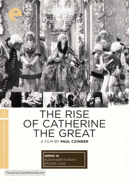 The Rise of Catherine the Great - DVD movie cover