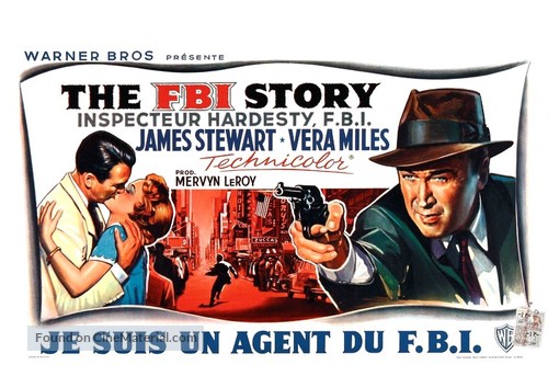 The FBI Story - Belgian Movie Poster
