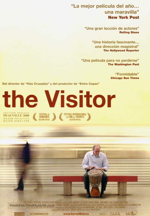 The Visitor - Spanish Movie Poster