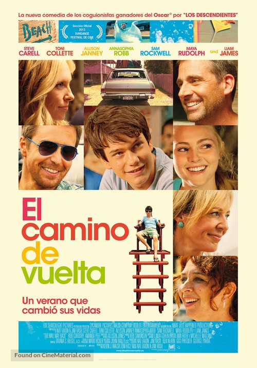 The Way Way Back - Spanish Movie Poster