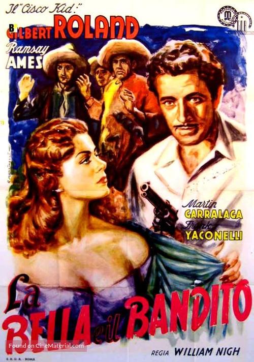 Beauty and the Bandit - Italian Movie Poster