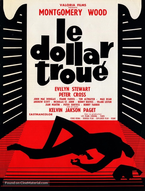 Un dollaro bucato - French poster
