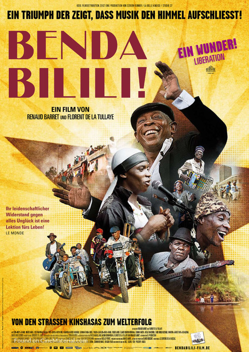 Benda Bilili! - German Movie Poster
