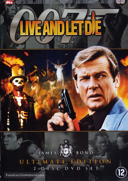 Live And Let Die - Dutch DVD movie cover